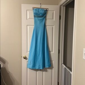 Cache strapless prom dress